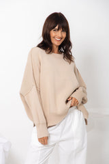 Romy Oversized Knit Jumper - Oatmeal