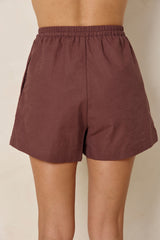 Tilly Shorts - Chocolate - The Self Styler