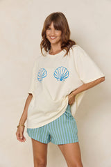 Mermaid Margarita Tee - Cream - The Self Styler