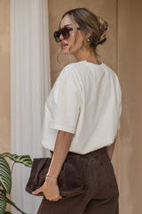Sonny Relaxed-Fit Tee - Butter