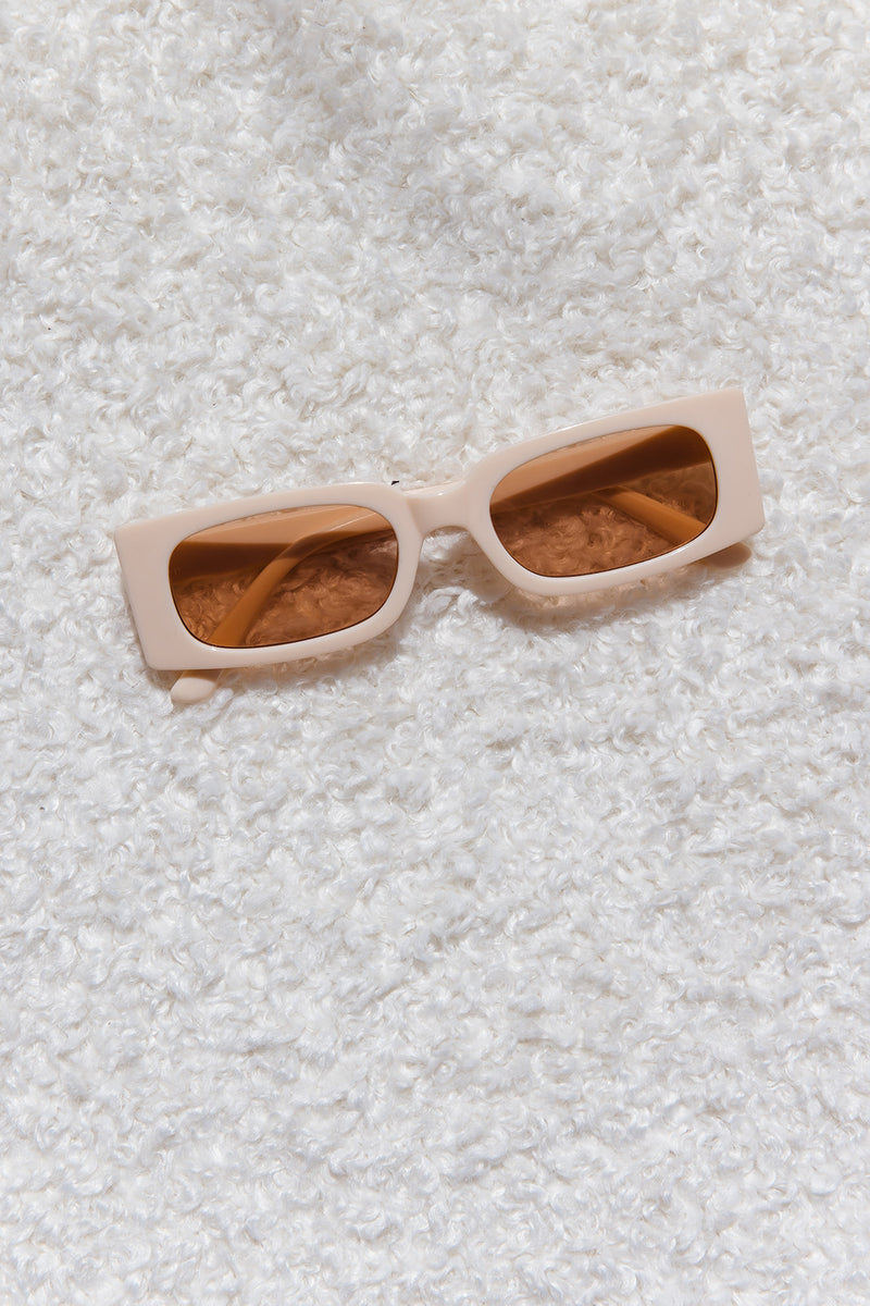 Savannah Sunglasses - Cream - The Self Styler