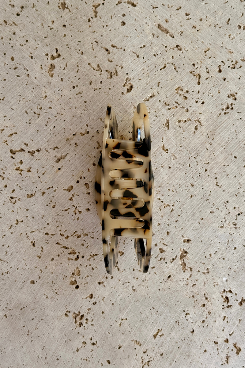 Bonnie Acetate Hair Claw Clip - Light Tort - The Self Styler