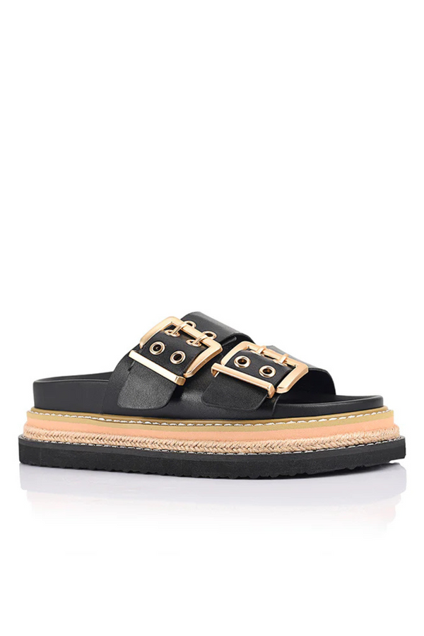 Thatcher Platform Slides - Black - The Self Styler