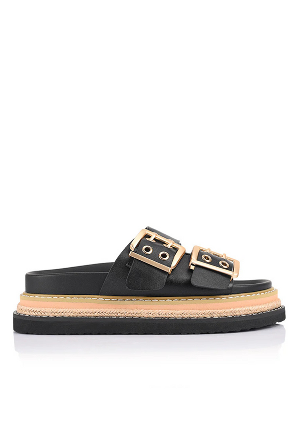 Thatcher Platform Slides - Black - The Self Styler
