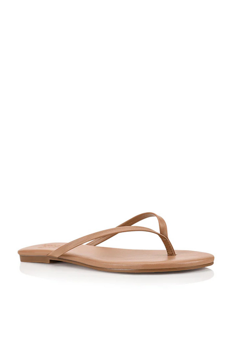 Tori Thongs - Dark Camel Tan - The Self Styler