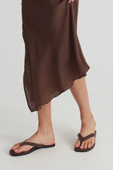 Sascha Thongs - Chocolate Brown Micro