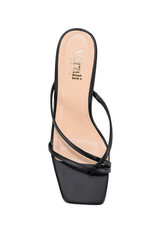 Este Strappy Mules - Black