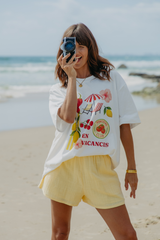 Brooklyn Cotton Shorts - Yellow - The Self Styler