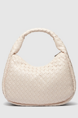 Jupiter Woven Bag - Stone - The Self Styler