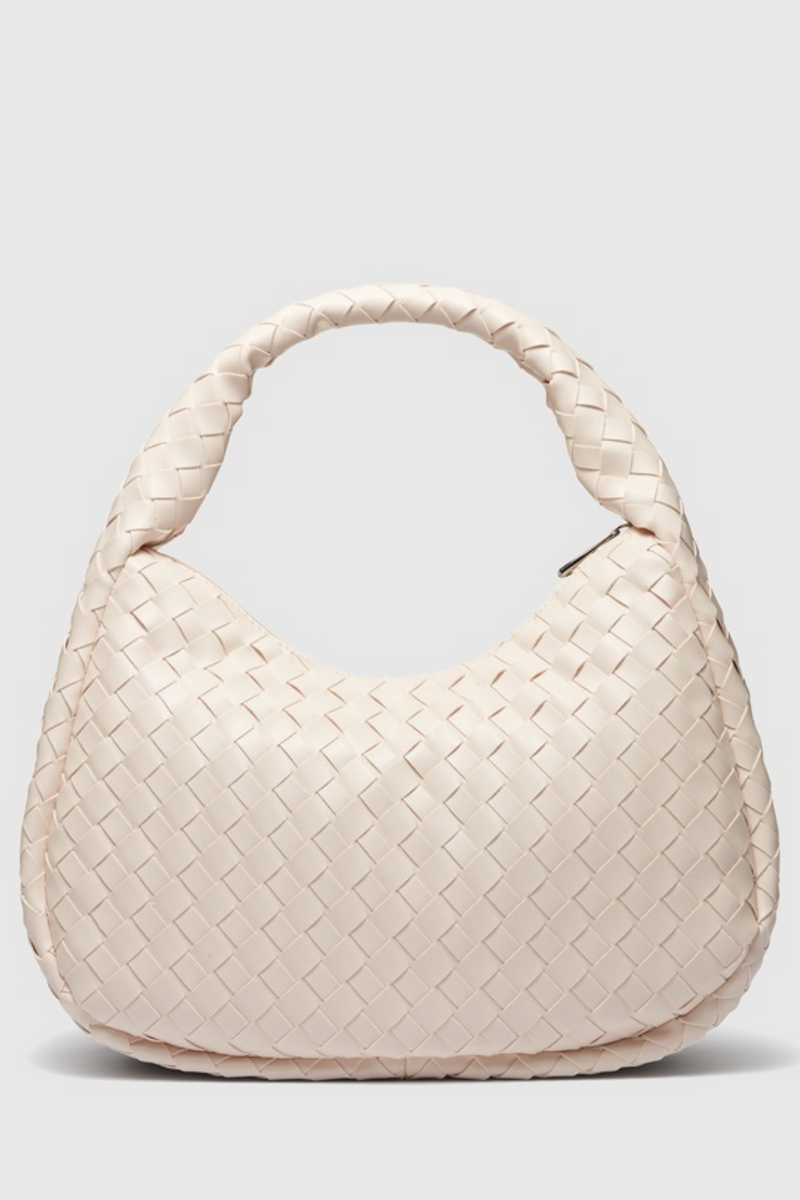 Jupiter Woven Bag - Stone - The Self Styler