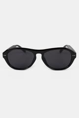 Blanc Round Frame Sunglasses - Black