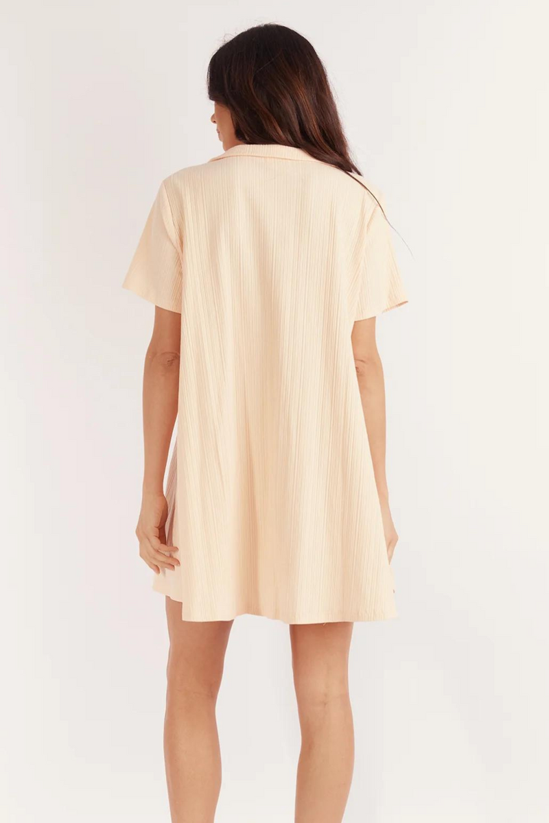 Bliss Mini Dress - Sorbet Peach - Girl and the Sun - The Self Styler