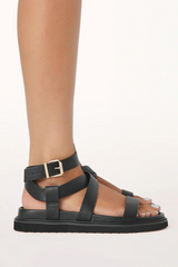 Zoelie Sandal - Black - The Self Styler