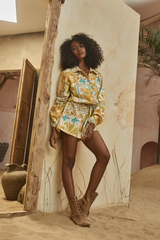 Lana Playsuit - Paradise Print - Girl and the Sun - The Self Styler
