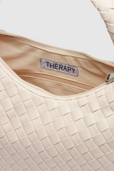 Jupiter Woven Bag - Stone - The Self Styler
