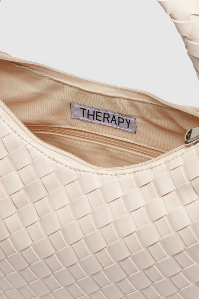 Jupiter Woven Bag - Stone - The Self Styler