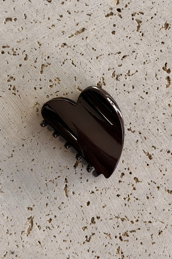 Holly Hair Claw Clip - Choc Shimmer