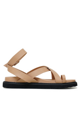 Zinnia Gladiator Sandal - Clay - The Self Styler