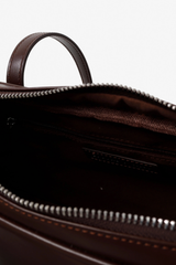 Brenna East-West Shoulder Bag - Chocolate