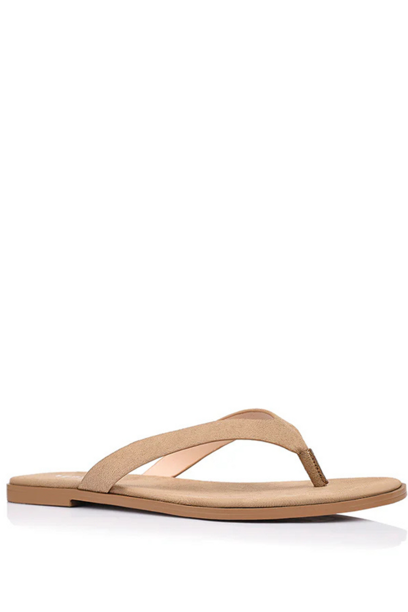 Sacha Thongs - Taupe Micro - The Self Styler
