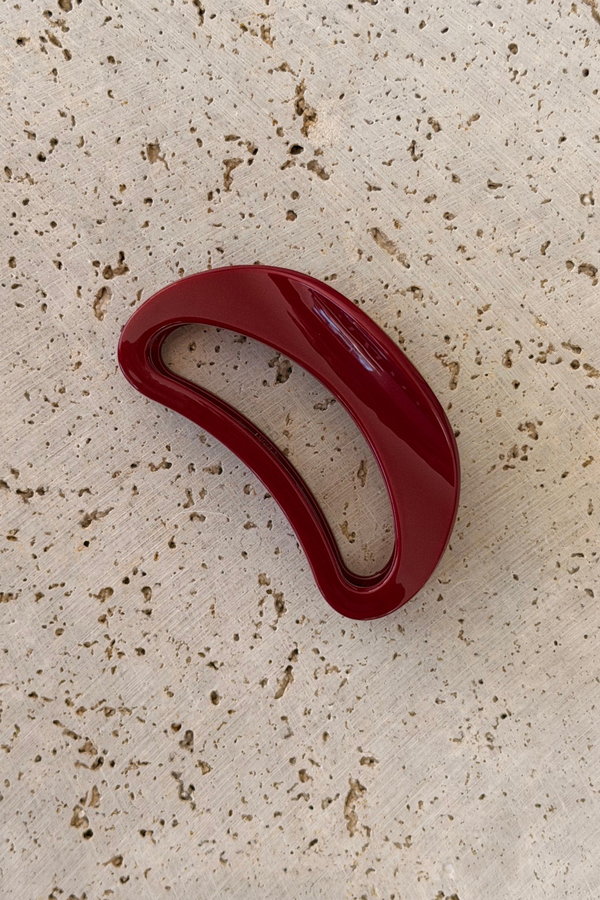 Lola Hair Claw Clip - Sangria Shimmer