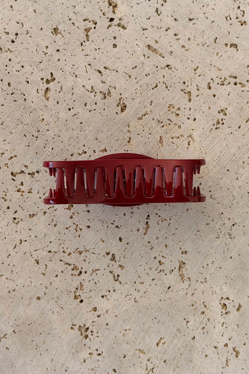 Lola Hair Claw Clip - Sangria Shimmer - The Self Styler