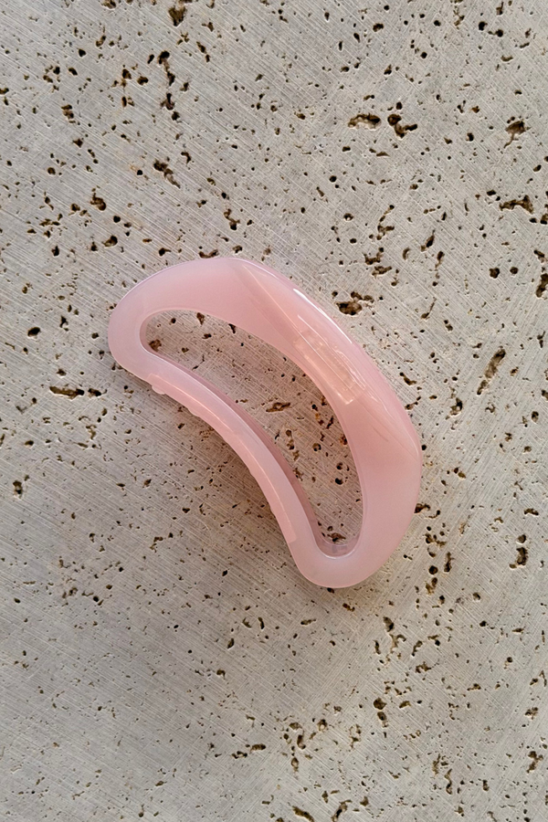 Bonnie Acetate Hair Claw Clip - Pink