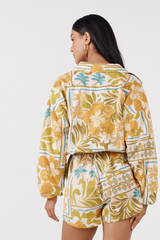 Lana Playsuit - Paradise Print - Girl and the Sun - The Self Styler