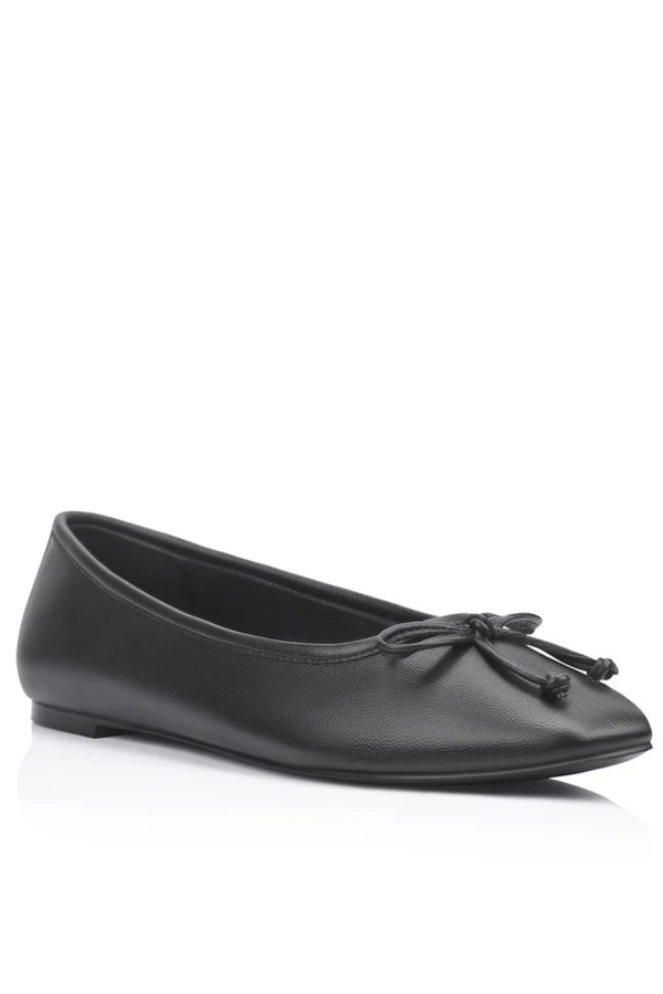 Eugenie Ballet Flats - Black