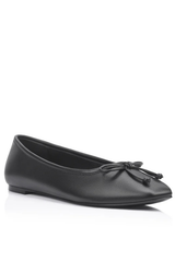 Eugenie Ballet Flats - Black