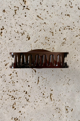 Lola Hair Claw Clip - Choc Brown Shimmer - The Self Styler