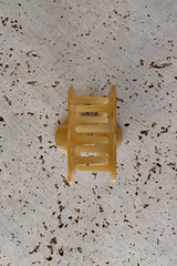 Charlie Acetate Hair Claw Clip - Caramel