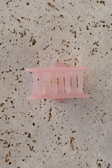 Charlie Acetate Hair Claw Clip - Pink