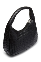 Jupiter Woven Bag - Black - The Self Styler