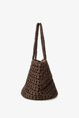 Mercato Straw Tote Bag - Brown