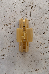 Suki Acetate Hair Claw Clip - Caramel