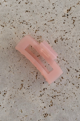 Suki Acetate Hair Claw Clip - Pink