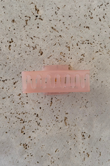 Suki Acetate Hair Claw Clip - Pink