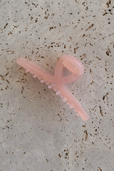 Milani Acetate Loop Hair Claw Clip - Pink - The Self Styler