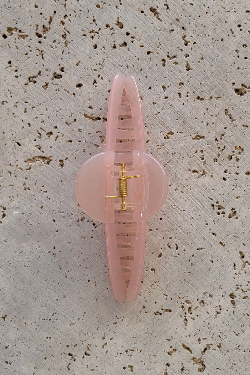 Milani Acetate Loop Hair Claw Clip - Pink - The Self Styler