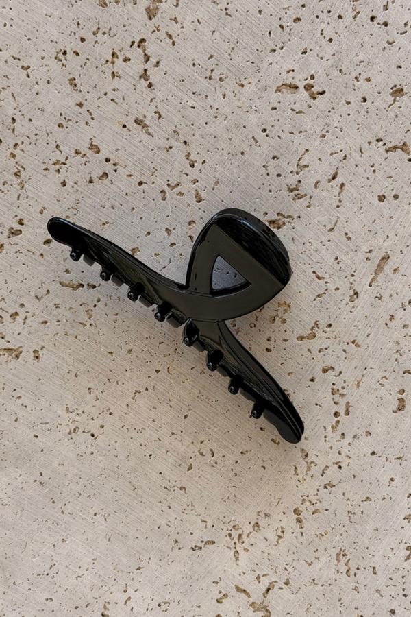 Milani Acetate Loop Hair Claw Clip - Black