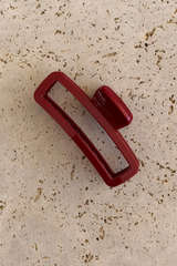 Georgie Claw Clip - Sangria Shimmer - The Self Styler