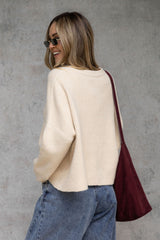 Bonnie Knit Jumper - Stone