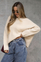 Bonnie Knit Jumper - Stone