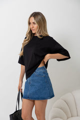 Koah Boxy-Fit Tee - Black