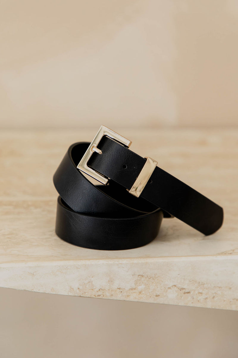 Odessa Belt - Gold Buckle - The Self Styler