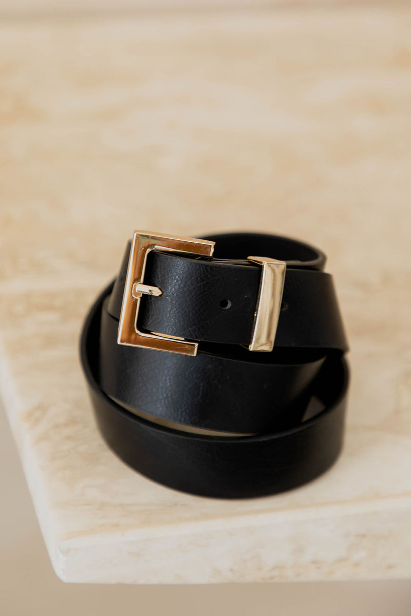 Odessa Belt - Gold Buckle - The Self Styler