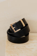 Odessa Belt - Gold Buckle - The Self Styler