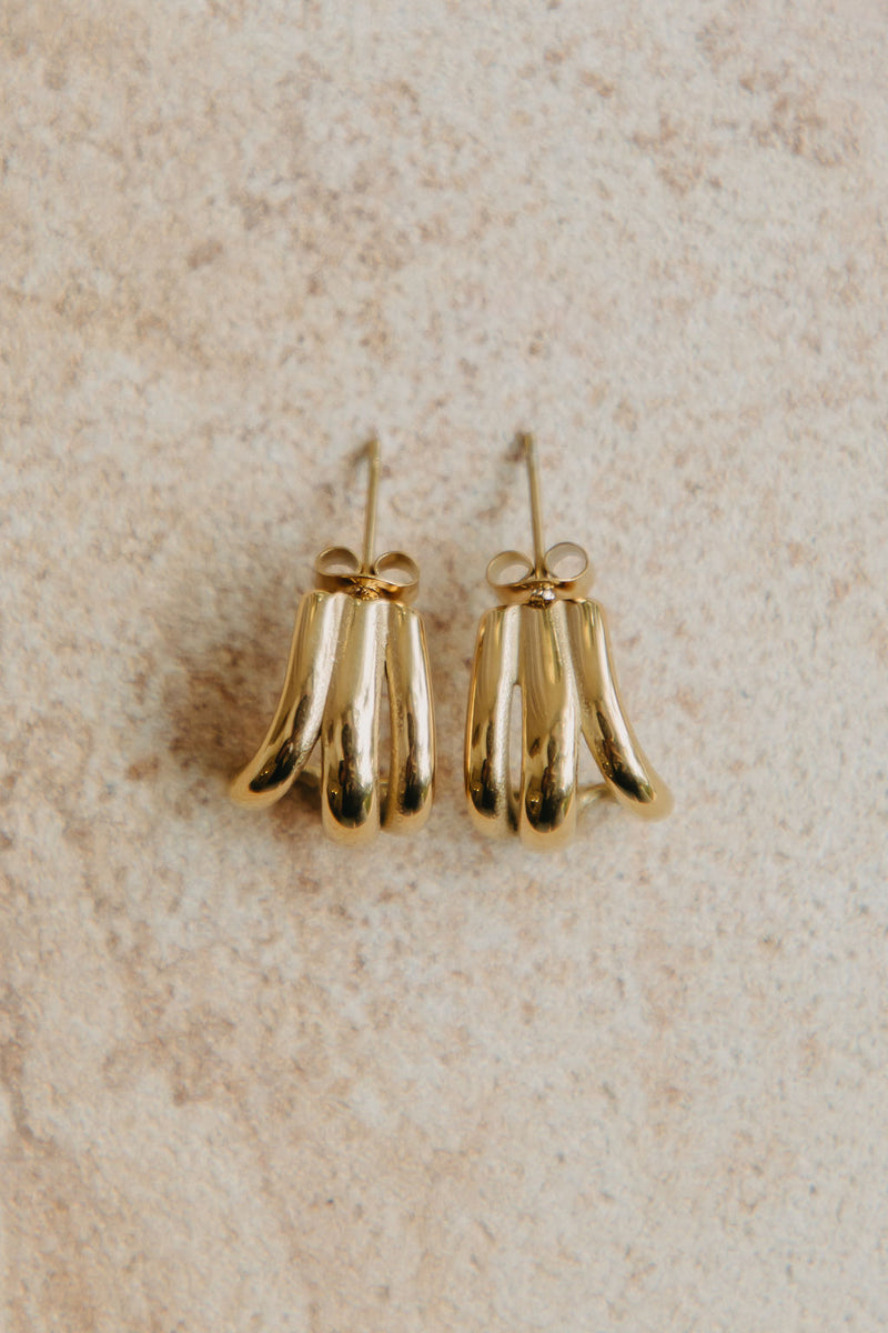 Venus Stud Earrings - Gold - The Self Styler
