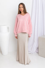 Sienna Maxi Skirt - Sand - The Self Styler